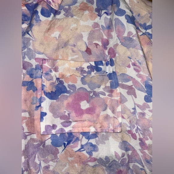 CLOTH & STONE Surf Shirt in blue and pink shades - Picture 9 of 12